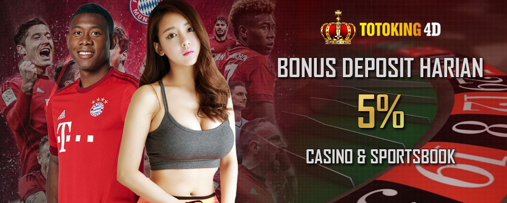 Bonus Deposit Harian 5% Sportsbook & Live Kartu